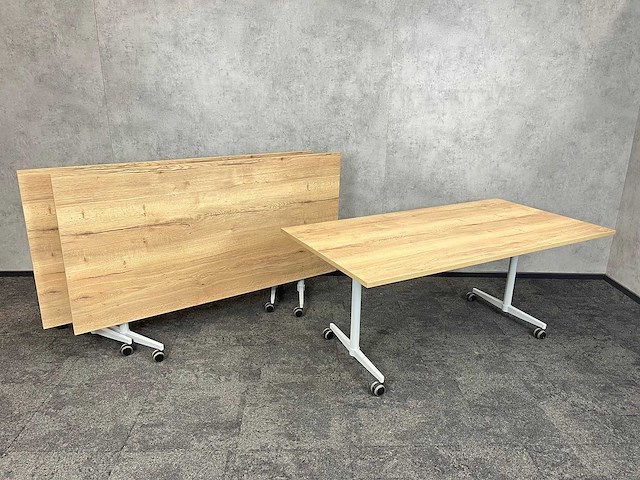 3x verrijdbare klaptafel 180x90 - afbeelding 2 van  9
