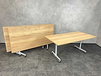 3x verrijdbare klaptafel 180x90 - afbeelding 2 van  9