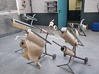 3x verrijdbare roldispenser - afbeelding 1 van  5