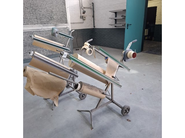 3x verrijdbare roldispenser - afbeelding 2 van  5