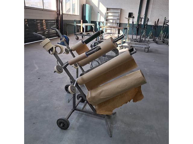 3x verrijdbare roldispenser - afbeelding 3 van  5