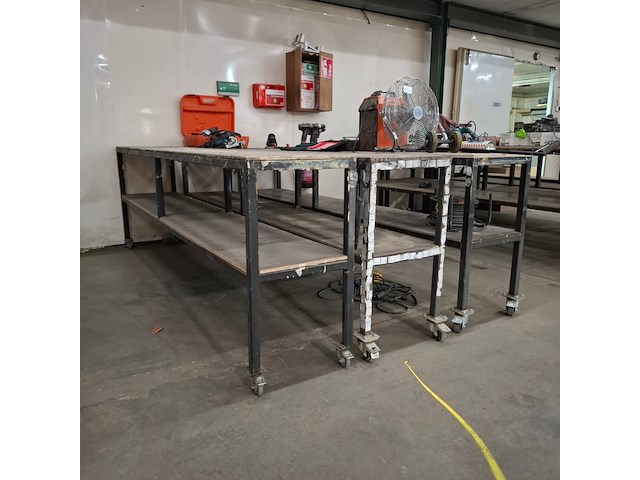 3x verrijdbare werkbank - afbeelding 2 van  5