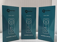3x video deurbel qsmarter, db pro, zwart - afbeelding 2 van  2