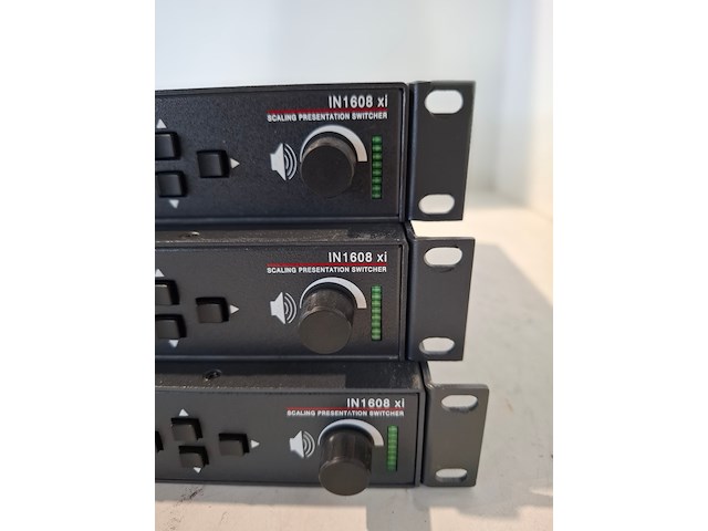 3x video switcher, extron, in1608 xi - afbeelding 3 van  5