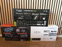 3x videokaart, asus & gigabyte, geforce rtx 4090 - afbeelding 8 van  15