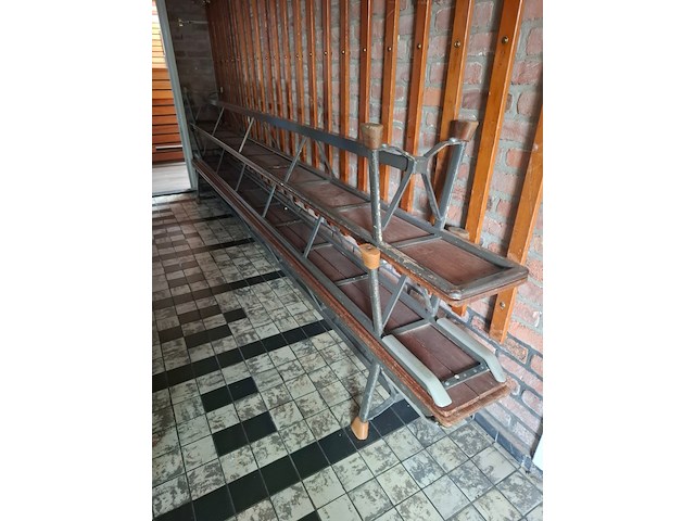 3x vintage gymbank - afbeelding 1 van  3