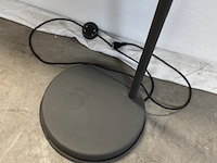 3x vloerlamp ikea, hektar en skurup, antraciet en zwart - afbeelding 5 van  10