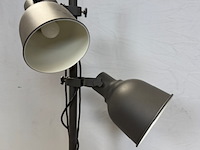 3x vloerlamp ikea, hektar en skurup, antraciet en zwart - afbeelding 10 van  10