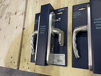 3x voor/achterdeur veiligheidsbeslag hoppe - afbeelding 2 van  4