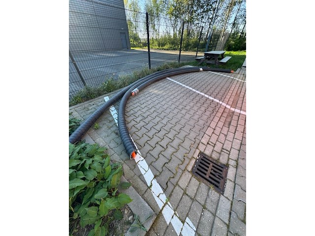 3x voorgeïsoleerde dubbele verwarmingsleiding terrendis - afbeelding 1 van  3