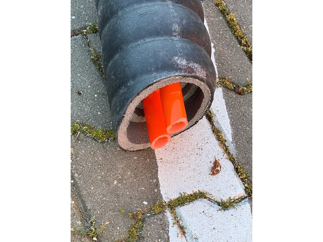 3x voorgeïsoleerde dubbele verwarmingsleiding terrendis - afbeelding 2 van  3
