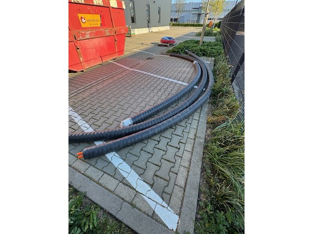 3x voorgeïsoleerde dubbele verwarmingsleiding terrendis - afbeelding 3 van  3
