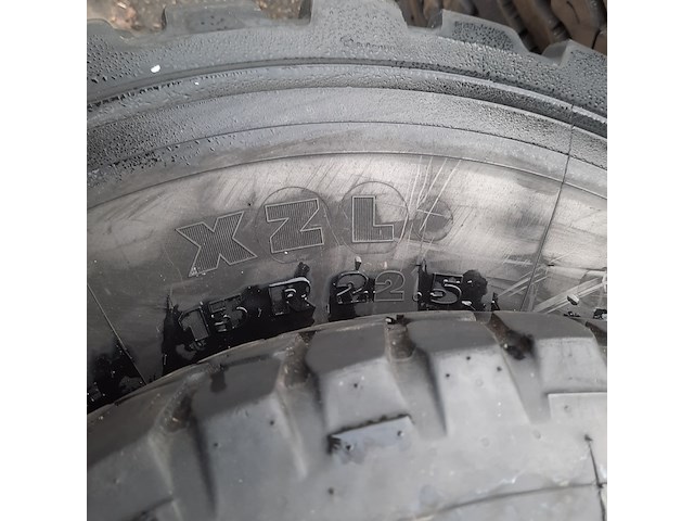 3x vrachtwagenband, michelin, xzl - afbeelding 5 van  7