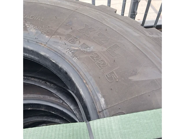 3x vrachtwagenband, michelin, xzl - afbeelding 3 van  6