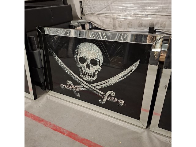 3x wall art glas, ambia - afbeelding 3 van  4