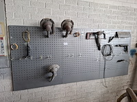 3x wandpaneel met diverse gereedschap - afbeelding 1 van  6