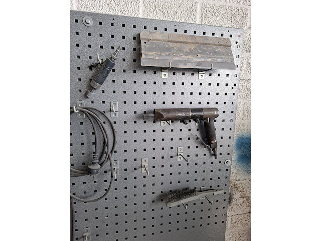 3x wandpaneel met diverse gereedschap - afbeelding 6 van  6