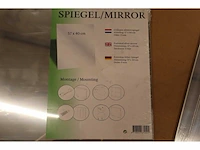 3x wandspiegel silkline, 600003, zilver - afbeelding 4 van  4