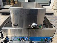3x warmhoudplaten - 3x aubain mari + 3 pits gasfornuis - overige koken / bakken / grillen - afbeelding 2 van  4