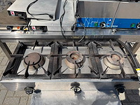 3x warmhoudplaten - 3x aubain mari + 3 pits gasfornuis - overige koken / bakken / grillen - afbeelding 3 van  4