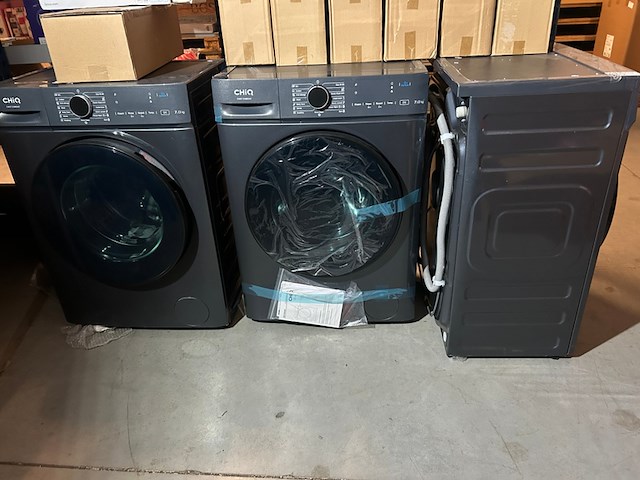 3x wasmachine 7 kg ai smart energieklasse a chiq, cw07123863ax - afbeelding 1 van  6
