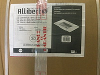 3x wastafel, allibert, v251583 | 80x49x19 cm, wit - afbeelding 2 van  3