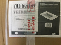3x wastafel, allibert, v251583 | 80x49x19 cm, wit - afbeelding 2 van  3