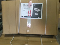 3x wastafel, allibert, v251583 | 80x49x19 cm, wit - afbeelding 3 van  3