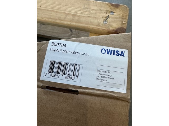 3x wastafel en 2x planchet geberit/wisa, basic 300, wit - afbeelding 4 van  4