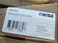 3x wastafel en 2x planchet geberit/wisa, basic 300, wit - afbeelding 4 van  4