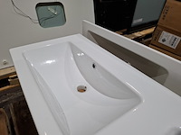 3x wastafel glans wit - afbeelding 4 van  7