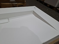 3x wastafel sienna 1200, glans wit - afbeelding 5 van  9