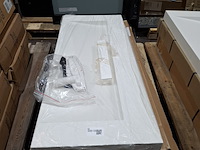 3x wastafel sienna 1200, glans wit - afbeelding 7 van  9