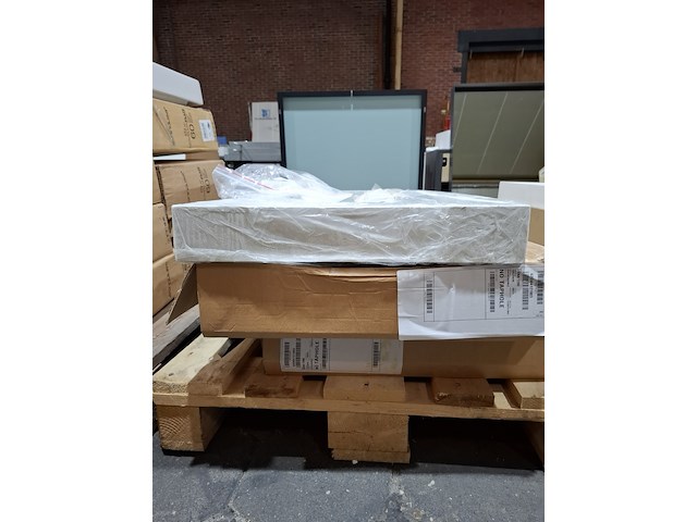 3x wastafel sienna 1200, glans wit - afbeelding 8 van  9