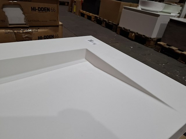 3x wastafel sienna 1200, mat wit - afbeelding 5 van  7