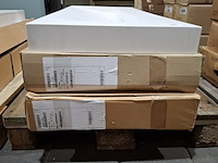 3x wastafel sienna 1200, mat wit - afbeelding 6 van  7