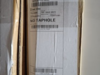 3x wastafel sienna 1200, mat wit - afbeelding 7 van  7