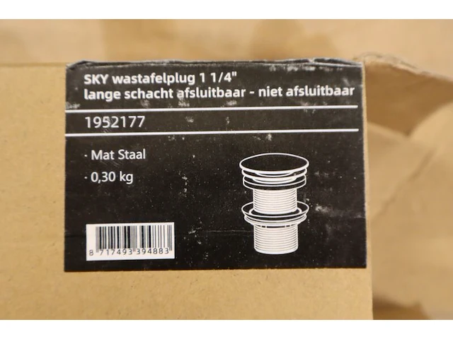 3x wastafel toebehorenset lavigo, sky 1952095 - afbeelding 9 van  16