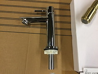 3x wastafelkranen, zwart/chroom/goud - afbeelding 4 van  4