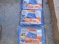 3x waterdicht dekzeil, werckmann, blauw - afbeelding 1 van  4