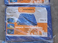 3x waterdicht dekzeil, werckmann, blauw - afbeelding 3 van  4
