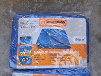 3x waterdicht dekzeil, werckmann, blauw - afbeelding 4 van  4