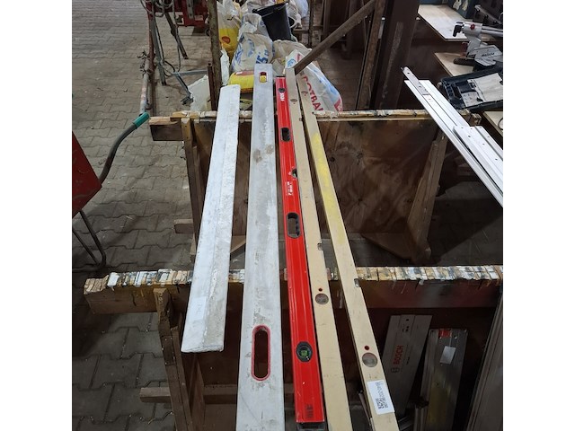 3x waterpas met 2x afrijlat - afbeelding 2 van  3