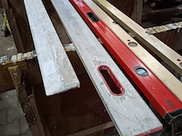 3x waterpas met 2x afrijlat - afbeelding 3 van  3