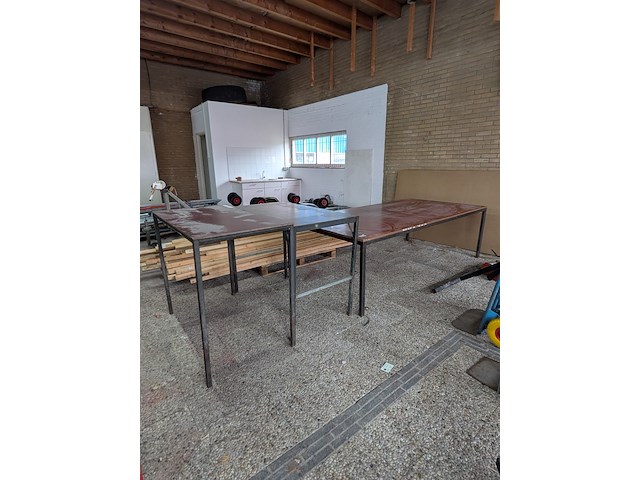 3x werkttafel - afbeelding 1 van  6