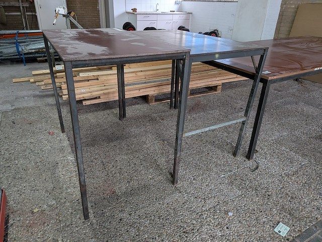 3x werkttafel - afbeelding 2 van  6