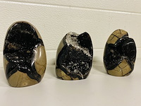 3x wilde septarie geode - afbeelding 1 van  6