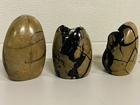 3x wilde septarie geode - afbeelding 6 van  6