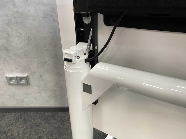 3x wilkahn timetable lift - verrijdbare zit-sta vergadertafel 150x75 - afbeelding 4 van  17