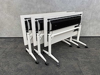 3x wilkahn timetable lift - verrijdbare zit-sta vergadertafel 150x75 - afbeelding 1 van  17
